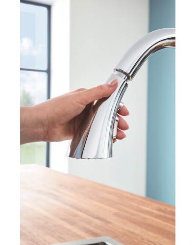 Смеситель для кухни с выдвижным изливом Grohe Zedra (32294002)