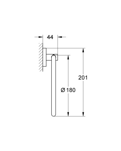 Кільце для рушника Grohe Essentials New (40365001)