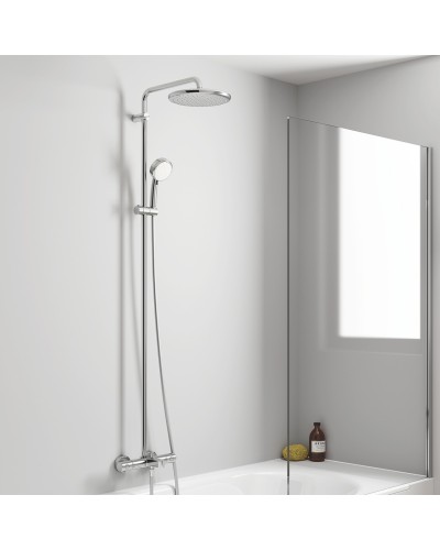 Душова система з термостатом для ванни Grohe New Tempesta Cosmop. System (26672000)