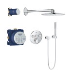 Душова система прихованого монтажу з термостатом Grohe Grohtherm SmartControl (34705000)