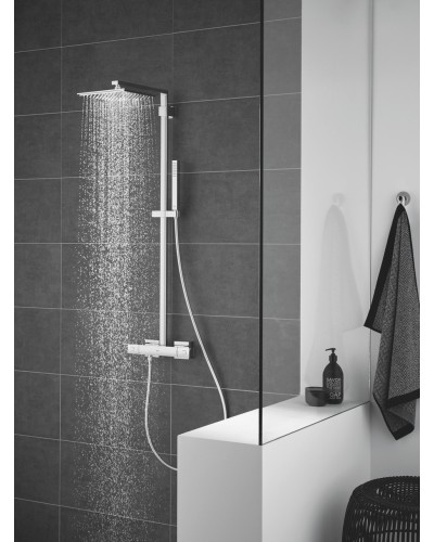 Душова система з термостатом для душа Grohe Euphoria Cube System (26087000)