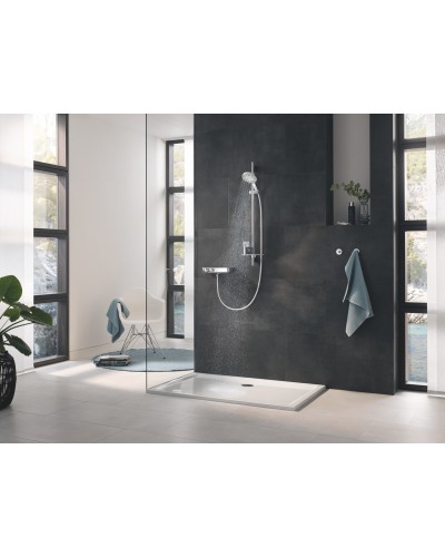 Душовий гарнітур зі штангою. 3 режими струменю Grohe Rainshower SmartActive (26593000)