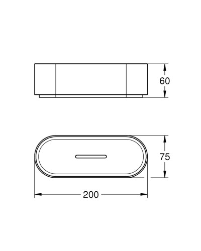 Поличка-корзина Grohe Selection (41037000)