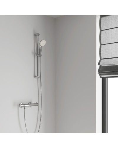 Душовий гарнітур зі штангою. 1 режим струменю Grohe New Tempesta Classic (27853001)