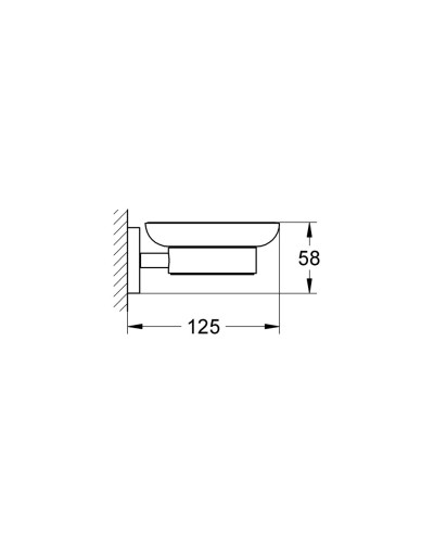 Мильниця Grohe Essentials New (40444001)