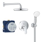 Душова система прихованого монтажу зі змішувачем Grohe Eurosmart Cosmopolitan (25219001)