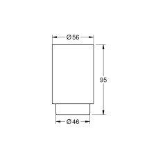 Стакан для зубных щеток Grohe Selection (41029000)