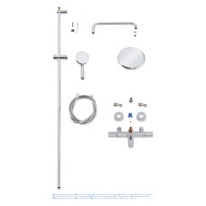 Душевая система с термостатом для душа Grohe New Tempesta Cosmop. System (26223001)
