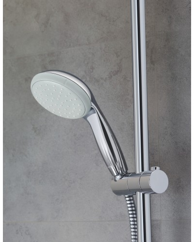 Душовий гарнітур зі штангою. 1 режим струменю Grohe New Tempesta Classic (27924001)