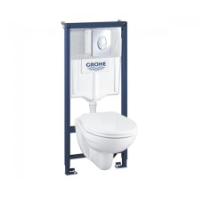 Grohe Solido Compact 39400000 інсталяційна система з підвісним унітазом 4-в-1