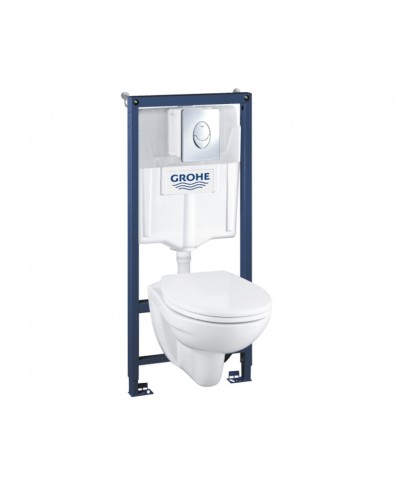 Grohe Solido Compact 39400000 інсталяційна система з підвісним унітазом 4-в-1