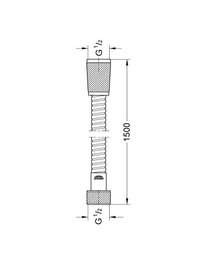 Grohe Relexaflex 45973000 Душовий шланг 150 см