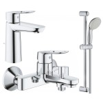 Grohe BauLoop 123215M Набір змішувачів для ванни M-Size