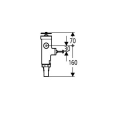 Grohe 43996000 смывающее устройство под давлением для унитаза