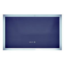 Дзеркало Mixxus Flat MR04-100x60 (годинник, LED-підсвічування, антизапотівання) (MI6008)