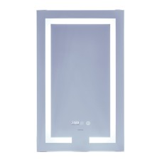 Дзеркало Mixxus Hard MR06-50x80 (годинник, LED-підсвічування, антизапотівання) (MI6011)