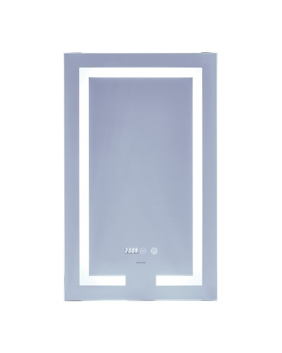 Дзеркало Mixxus Hard MR06-50x80 (годинник, LED-підсвічування, антизапотівання) (MI6011)