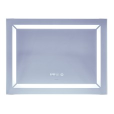 Дзеркало Mixxus Light MR01-80x60 (годинник, LED-підсвічування, антизапотівання) (MI5998)