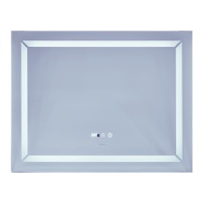 Дзеркало Mixxus Light MR01-90x70 (годинник, LED-підсвічування, антизапотівання) (MI5999)