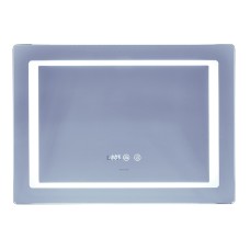 Дзеркало Mixxus Style MR03-70x50 (годинник, LED-підсвічування, антизапотівання) (MI6006)