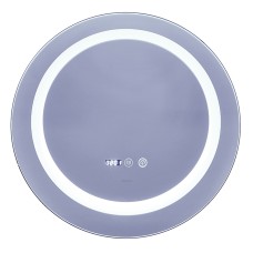 Дзеркало Mixxus Plain MC02-60 (годинник, LED-підсвічування, антизапотівання) (MI6012)