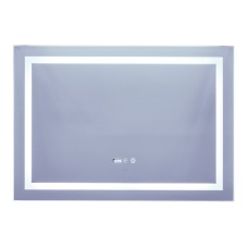 Дзеркало Mixxus Warm MR02-100x70 (годинник, LED-підсвічування, антизапотівання) (MI6002)