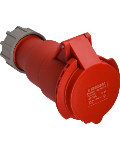 Розетка переносная серии UСombi 4P 32A IP 44
