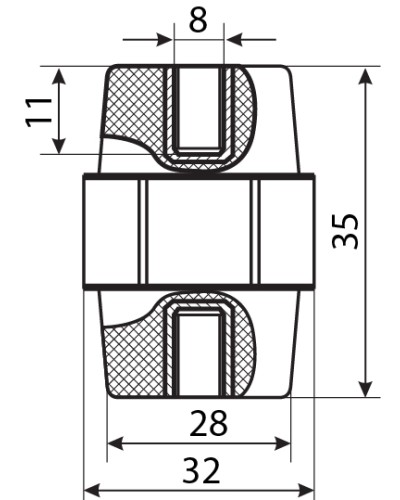 Ізолятор-тримач SM35