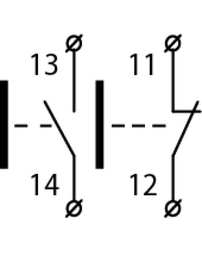 XB2-BL8425 Кнопка двойная "Старт/Стоп"