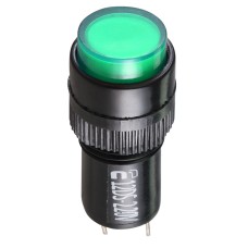 Сигнальная арматура AD22E-12DS зеленая 220V АC