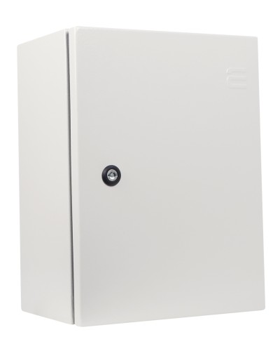 Корпус з монтажною панеллю металевий 40*30*20, IP65, серії UBox