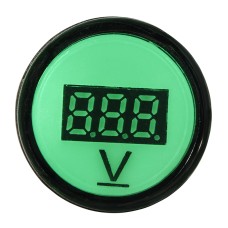 Цифровой измеритель напряжения AD22-22DVM DC 5-30В (зеленый)