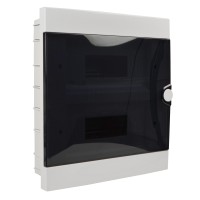 Корпус модульний пластиковий, 24 модулі, вбудований, серії UBox