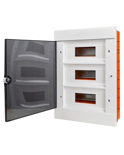 Корпус модульный пластиковый, 36 модулей, встроенный, серии UBox