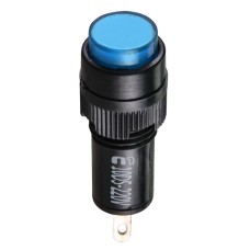 Сигнальная арматура AD22E-10DS синяя 220V АC