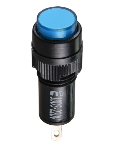 Сигнальная арматура AD22E-10DS синяя 220V АC