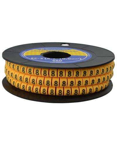 Маркировка EC-3 5,2-10,0 кв.мм2 "8"