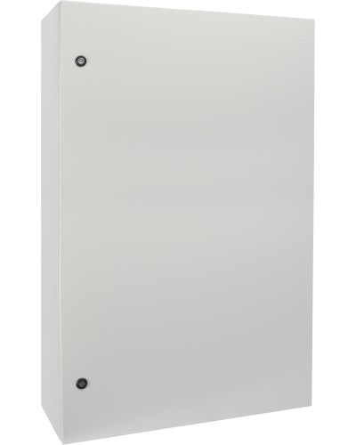 Корпус з монтажною панеллю металевий 120*80*30, IP65, серії UBox