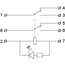 Реле МК2P (AC 24 V)