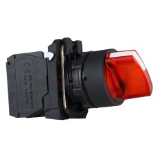 TB5-AK124M5 Кнопка красная поворотная 2-поз. с подсветкой
