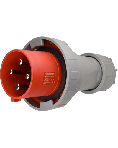 Вилка переносна серії UCombi 4P 125А IP 67