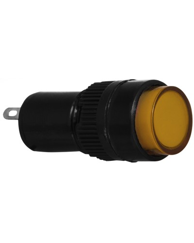 Сигнальная арматура AD22E-10DS желтая 220V АC