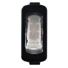 KCD3-101N-12 WH/B 220V Переключатель 1 клав. белый с подсветкой