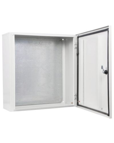 Корпус с монтажной панелью металлический Light 60*60*25, IP54, серии UBox
