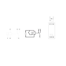 Реле задержки времени на включение NTE9-A1 AC/DC 12-240V