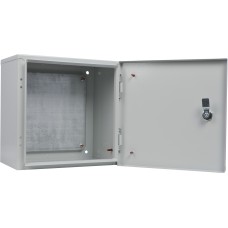 Корпус с монтажной панелью металлический 30*30*20, IP31, серии UBox