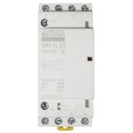 Модульний контактор MK-N 4P 20A 2NO2NC 220V