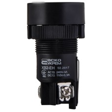 XB2-EH121 Кнопка "Старт" черная с фиксацией (NO)