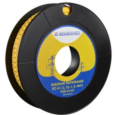 Маркування EC-0 0,75-1,5 кв.мм2 "7"