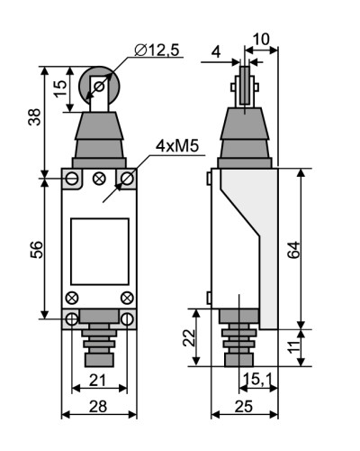 МЕ 8112 концевой выключатель